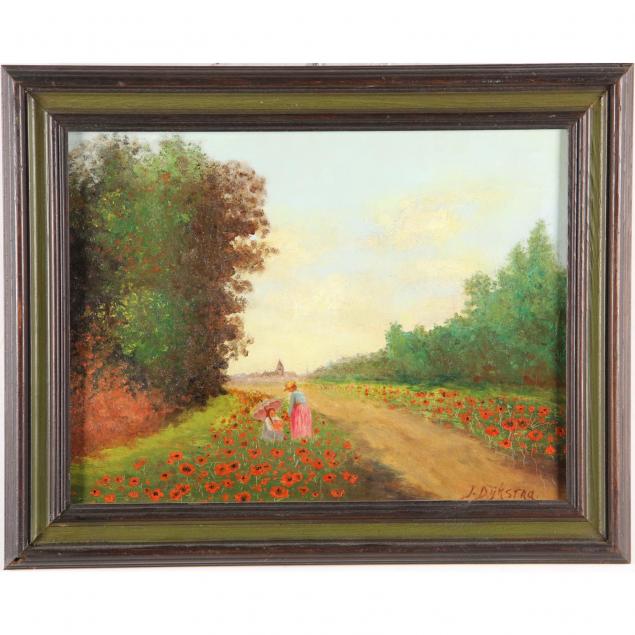 continental-landscape-with-figures-in-a-poppy-field