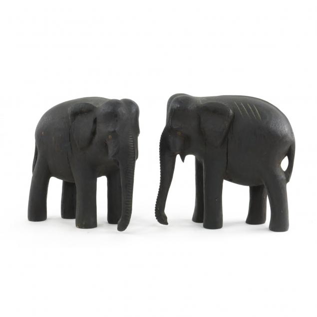 pair-of-carved-wood-elephants