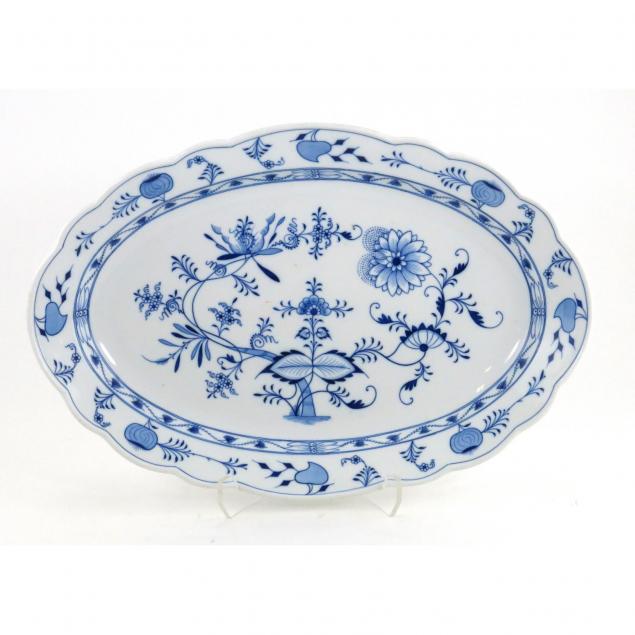 meissen-blue-onion-porcelain-serving-platter