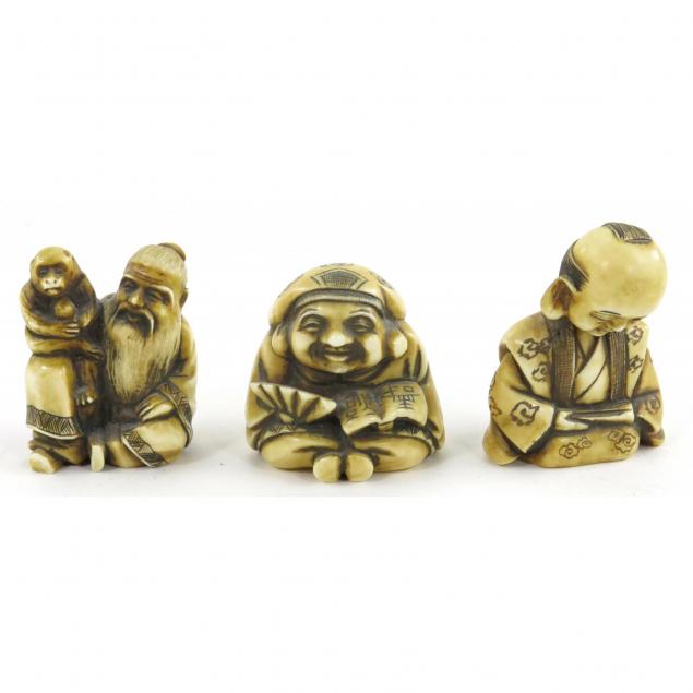 three-carved-ivory-netsuke