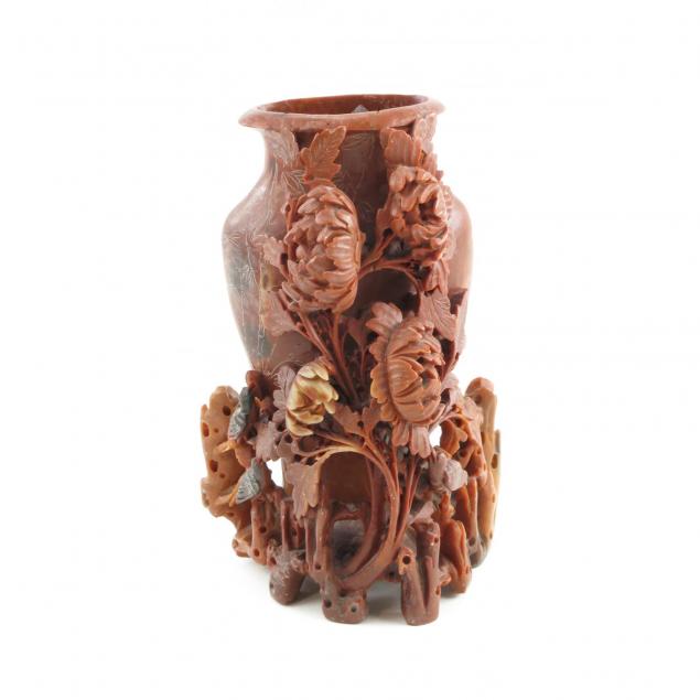 chinese-soapstone-carved-vase