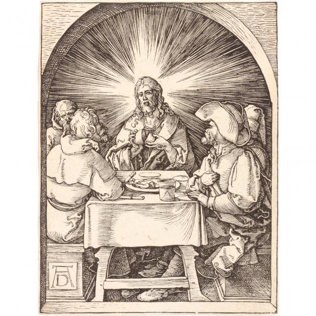 albrecht-durer-ger-1471-1528-christ-at-emmaus-from-the-small-passion