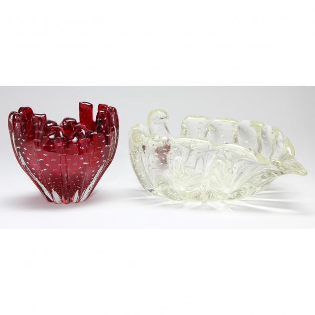barovier-and-toso-two-glass-bowls
