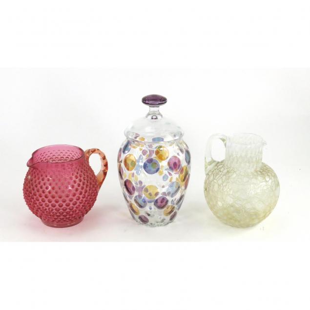 three-pieces-of-vintage-antique-glassware