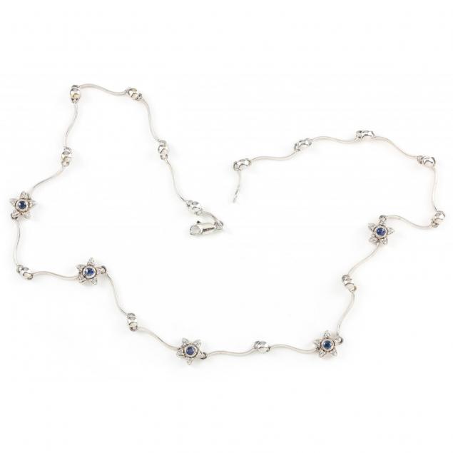 14kt-white-gold-diamond-and-sapphire-necklace