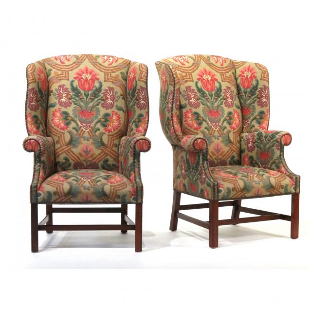 pair-of-colony-chippendale-style-wingback-chairs