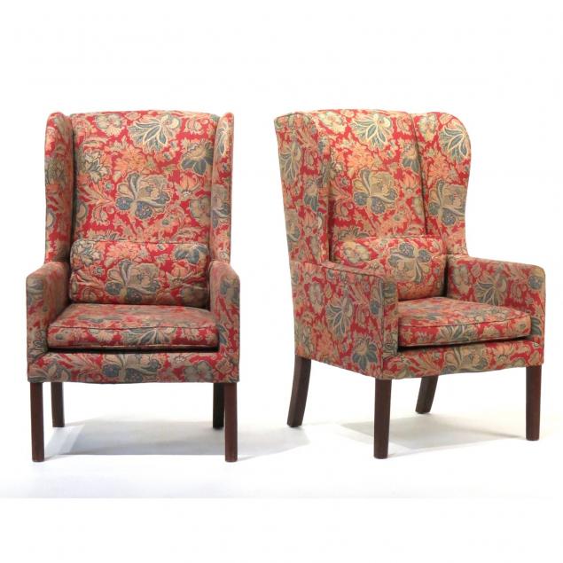 pair-of-upholstered-wingback-chairs