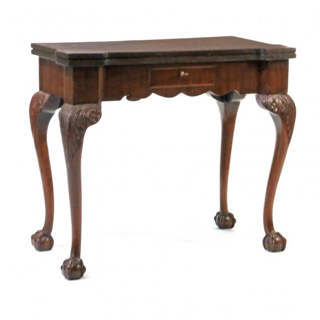 chippendale-style-card-table