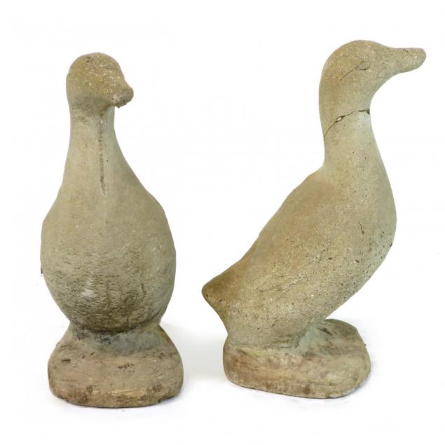 pair-of-vintage-cast-stone-ducks