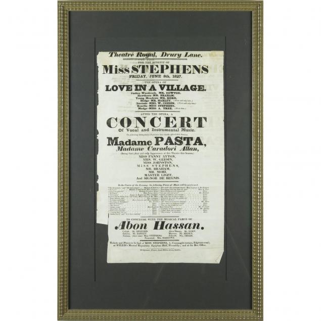 framed-19th-century-theatre-royal-play-bill