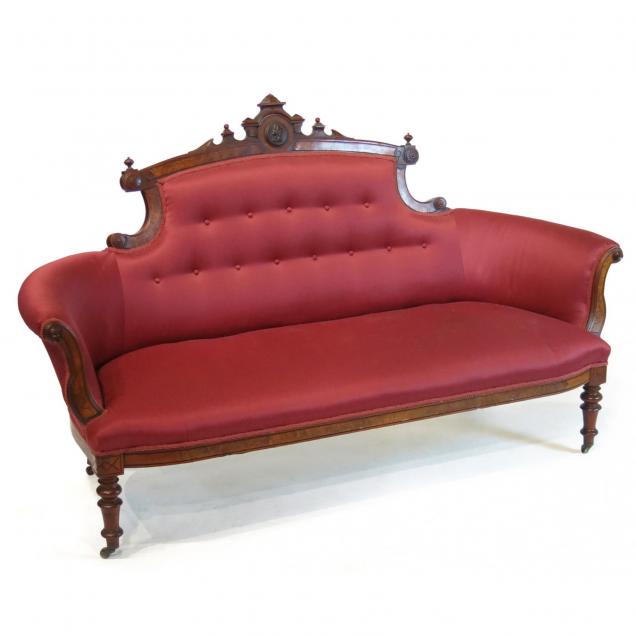 renaissance-revival-settee