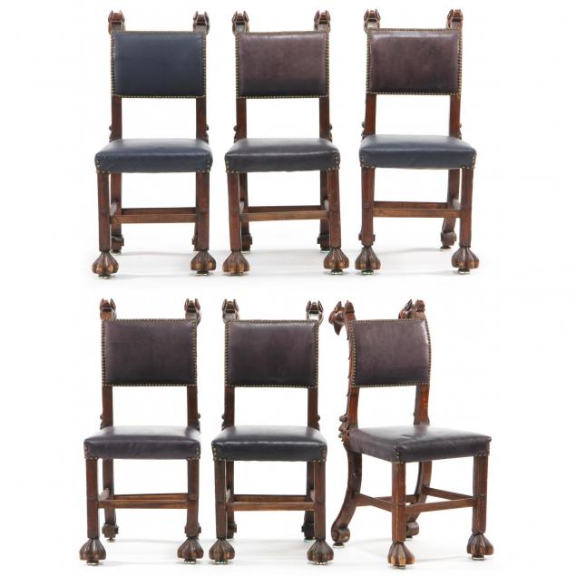 set-of-six-gothic-revival-dining-chairs