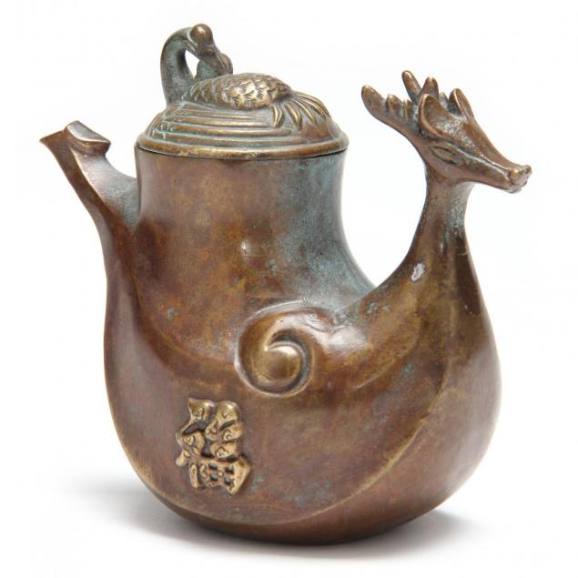 antique-chinese-bronze-teapot