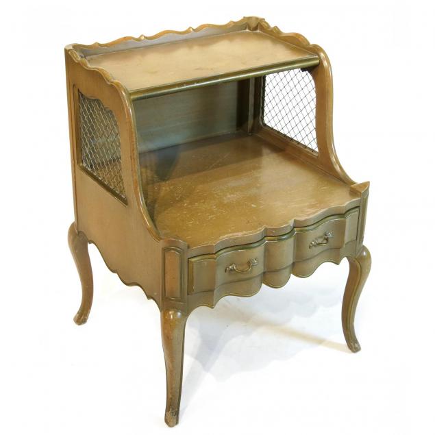 dixon-powdermaker-french-provincial-side-table