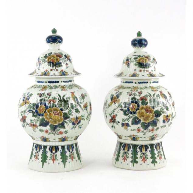 pair-of-vintage-royal-delft-jars-with-covers