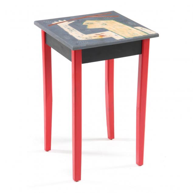 paul-hrusovsky-nc-painted-side-table