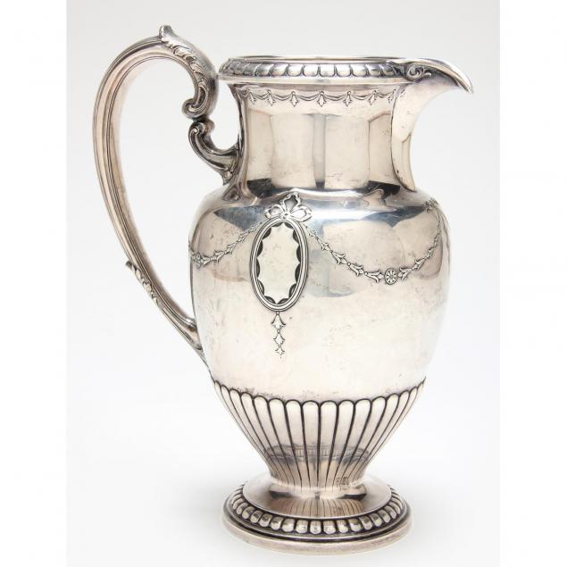 american-neoclassical-style-sterling-silver-water-pitcher