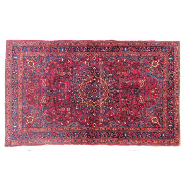 semi-antique-persian-meshed-area-rug