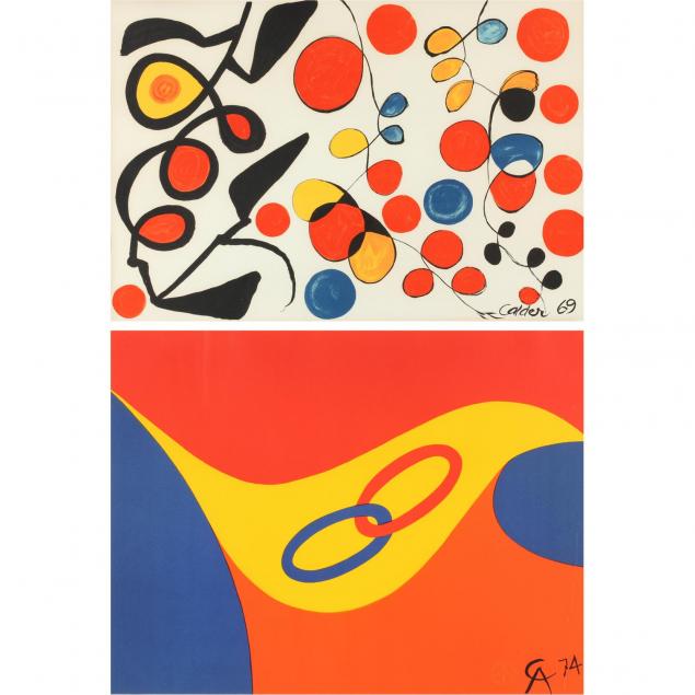 alexander-calder-1898-1976-two-color-lithographs
