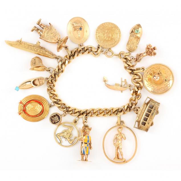 14kt-gold-charm-bracelet