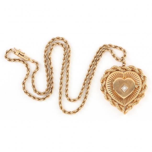 14kt-gold-and-diamond-heart-locket-necklace