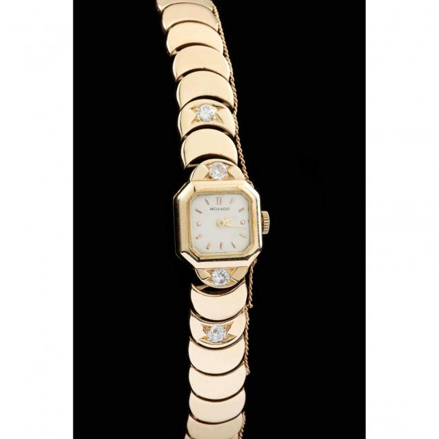 vintage-14kt-gold-and-diamond-lady-s-watch-movado