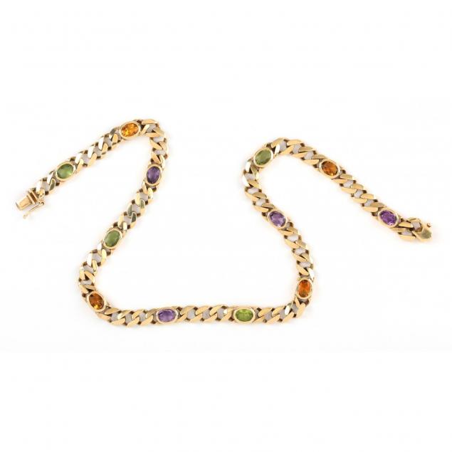 14kt-gem-set-necklace