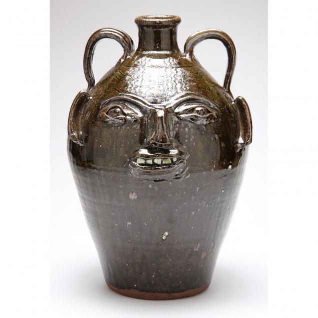 nc-folk-pottery-buggy-face-jug-burlon-craig-catawba-co-1914-2002