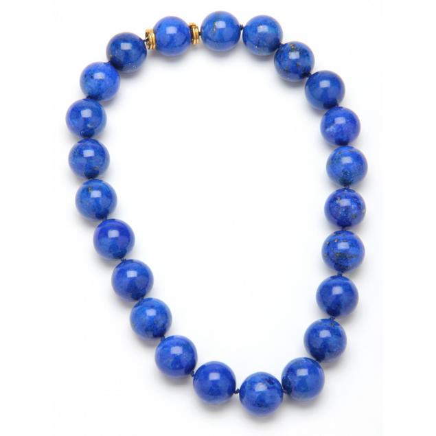 18kt-lapis-bead-choker-necklace