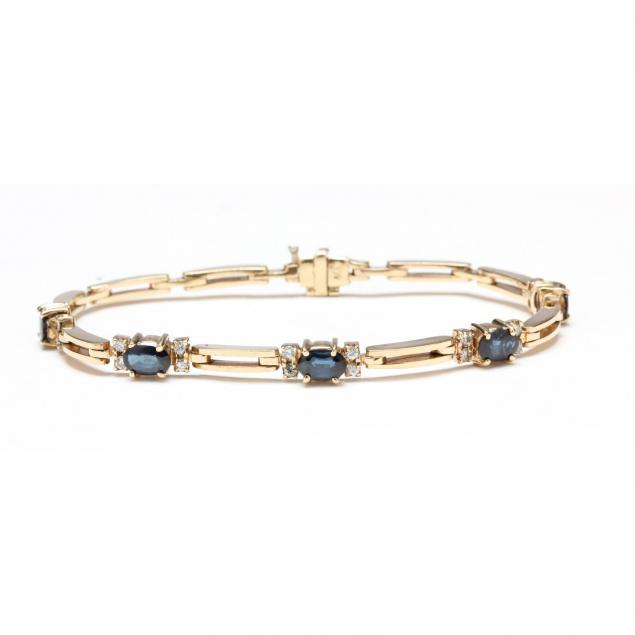 14kt-sapphire-and-diamond-bracelet