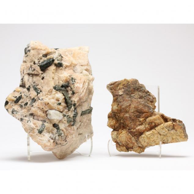 large-tourmaline-and-beryl-specimens