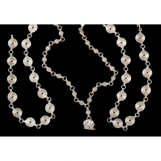 three-sterling-silver-necklaces-patrick-mavros