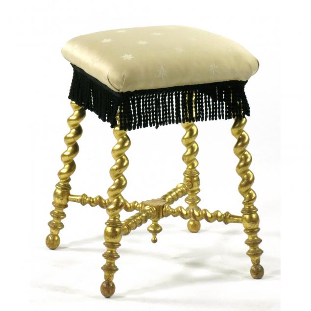 edwardian-gilt-vanity-stool