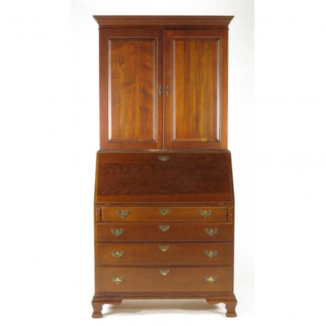 craftique-chippendale-style-secretary-bookcase