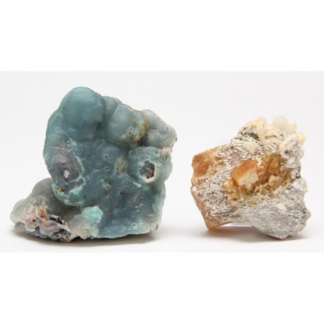 two-mineral-crystal-specimens