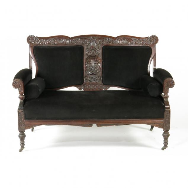 victorian-carved-settee