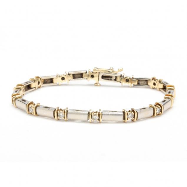 14kt-two-tone-gold-and-diamond-bracelet