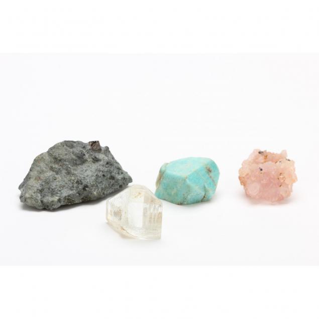 four-mineral-specimens-as-crystals