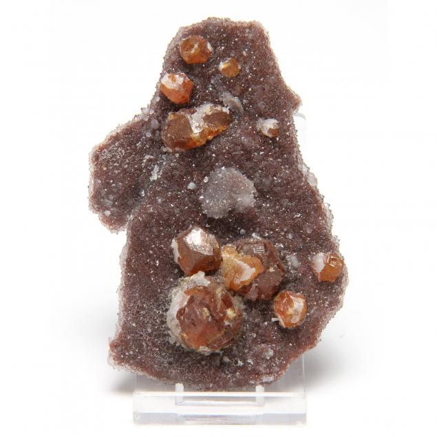sphalerite-gem-cluster-on-druse-quartz