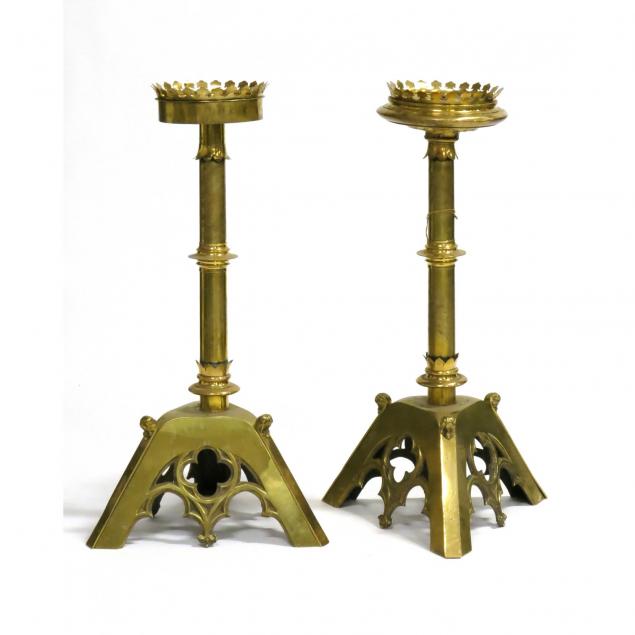 pair-of-large-brass-gothic-style-candlestands