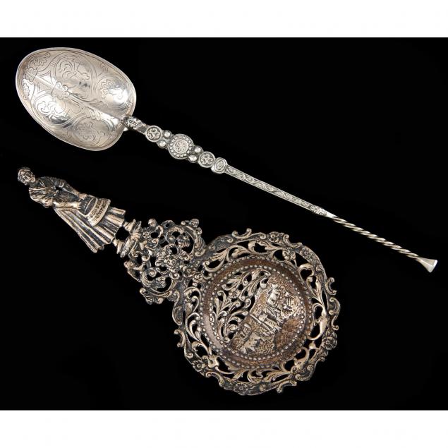 two-antique-decorative-silver-spoons