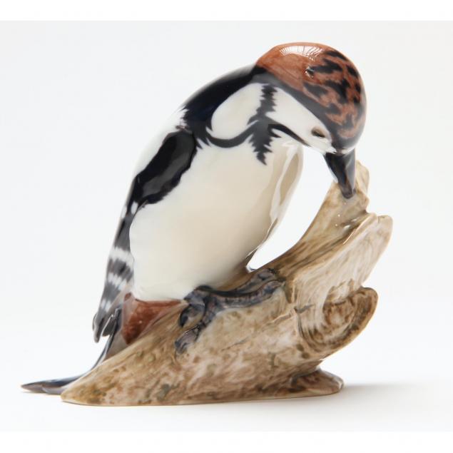 bing-grondahl-porcelain-woodpecker