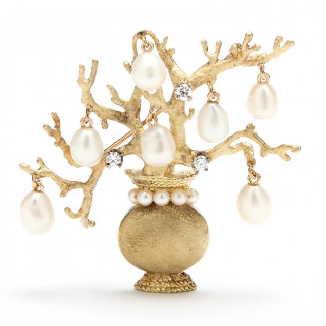 14kt-pearl-and-diamond-brooch