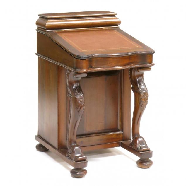 contemporary-mahogany-davenport-desk