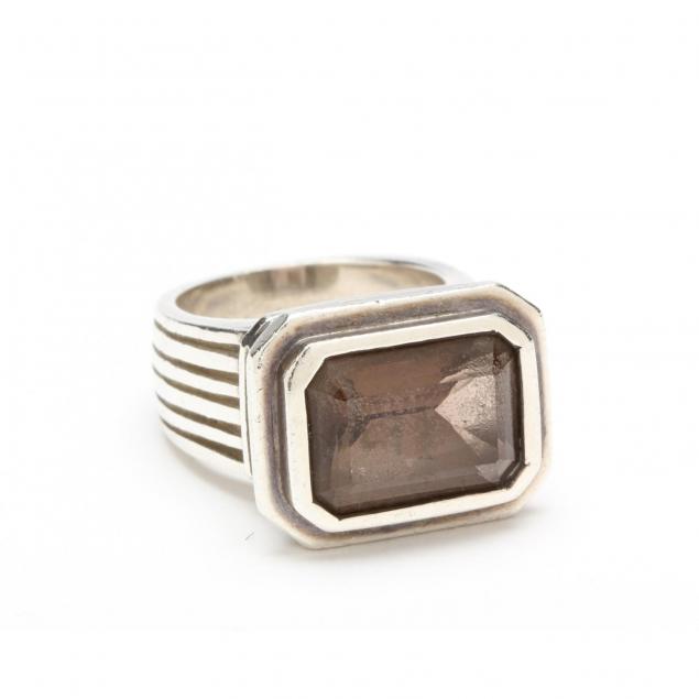 sterling-silver-smoky-quartz-ring