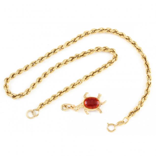 18kt-gold-rope-chain-with-18kt-charm