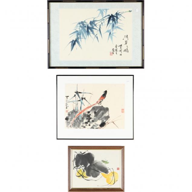 three-mid-century-chinese-paintings