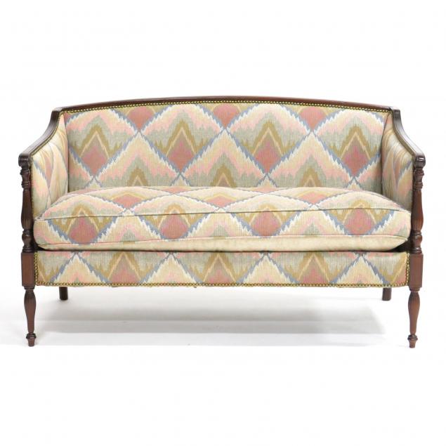 hickory-white-sheraton-style-settee