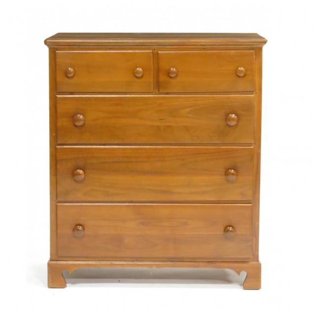 custom-chippendale-style-semi-tall-chest-of-drawers