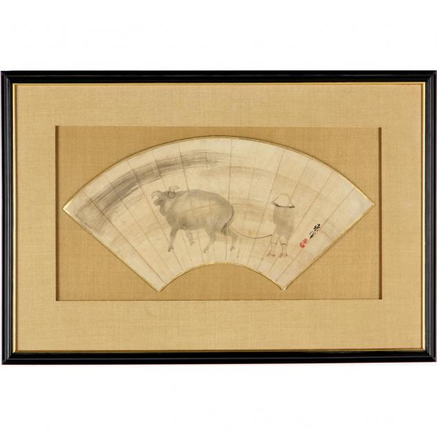 azuma-toyo-japanese-1755-1839-ox-farmer